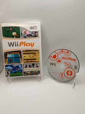 Wii Play (Nintendo Wii) Case and Disc - Tested